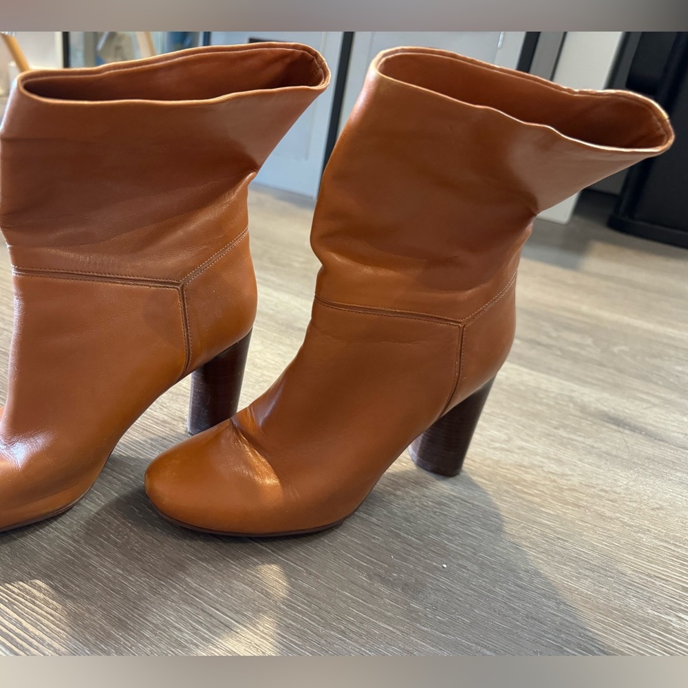 Marc by Marc Jacob Cognac Heel Boots (Size 37) - Picture 6 of 7